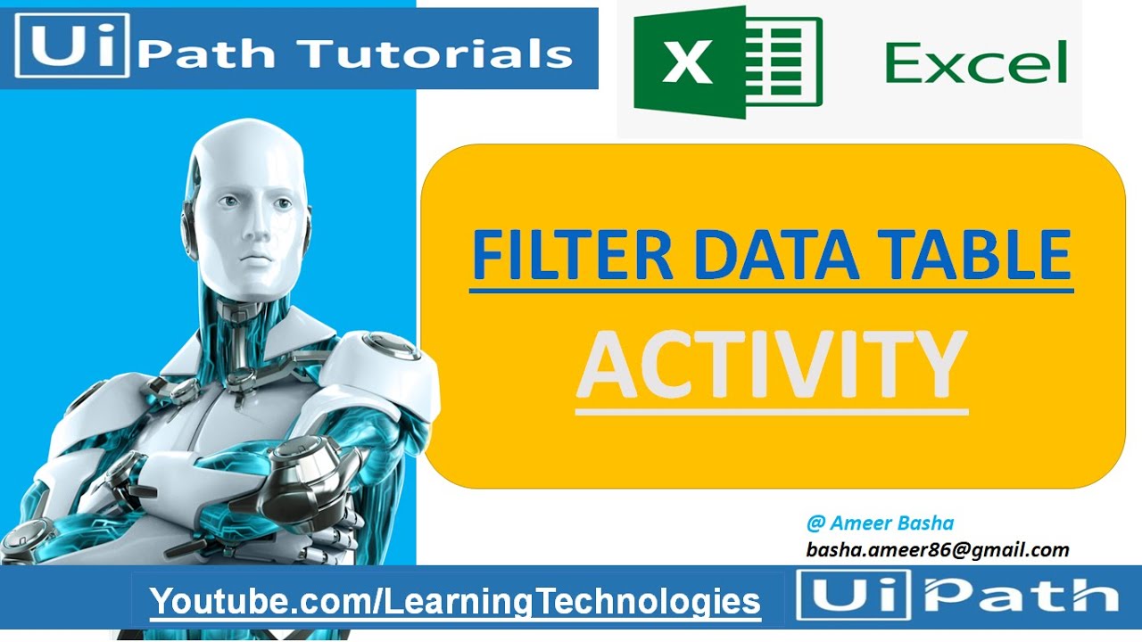 Учебное пособие UiPath || День 38: Фильтрация активности DataTable