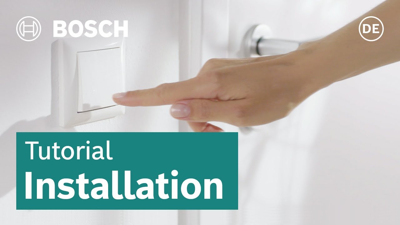 Installation: Light Control II | Bosch Smart Home