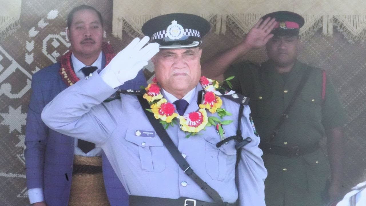 🇹🇴 Farewell Parade Honours Superintendent Saimone Fifita for Distinguished Service to Tonga Police