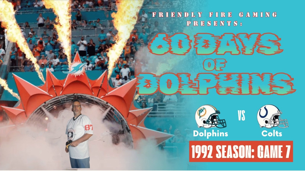 60 Days of Dolphins: 1992 Season, Game 27 v IND
