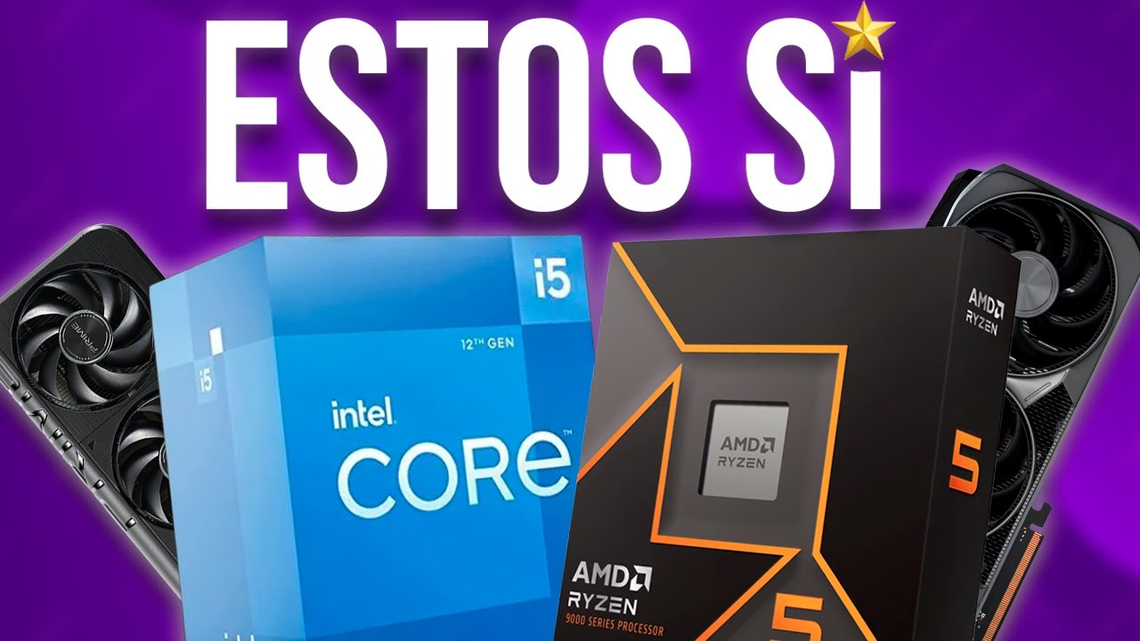 TOP 5 combos CPU + GPU que SÍ valen la pena en 2026  🤩