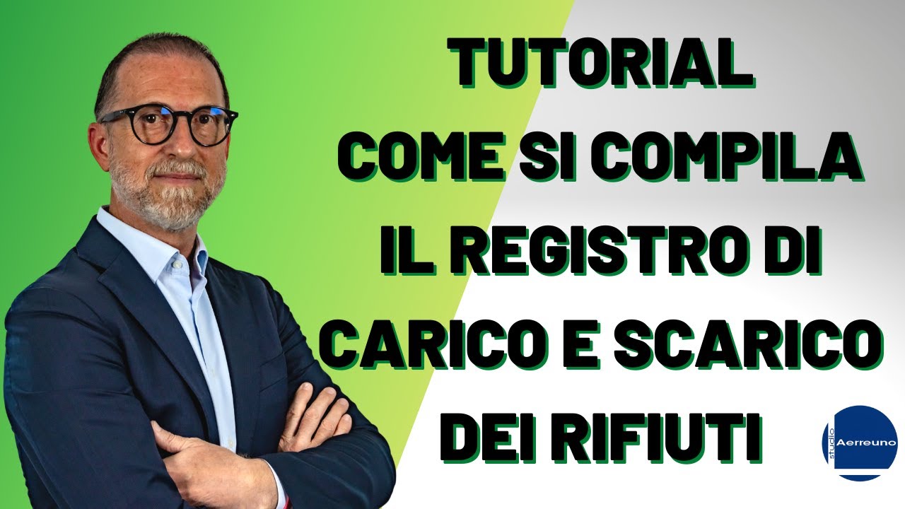 VALIDITÀ FINO 12 FEBBRAIO 2025  -   Tutorial: Come si compila il registro di c/s dei rifiuti