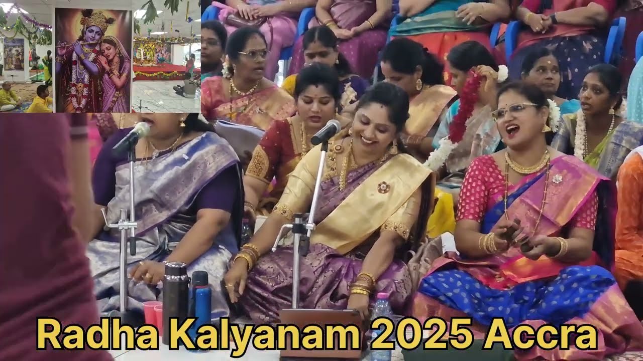 Radha Kalyanam Mahotsav Accra GHANA #radhakalyanam #accra #sanatandharma #radheradhe 