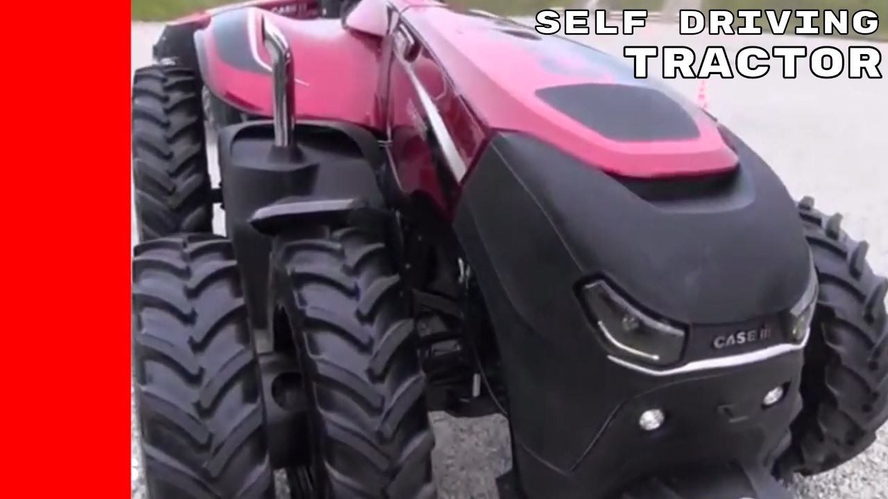 Autonomous Self Driving Tractor Concept Debut