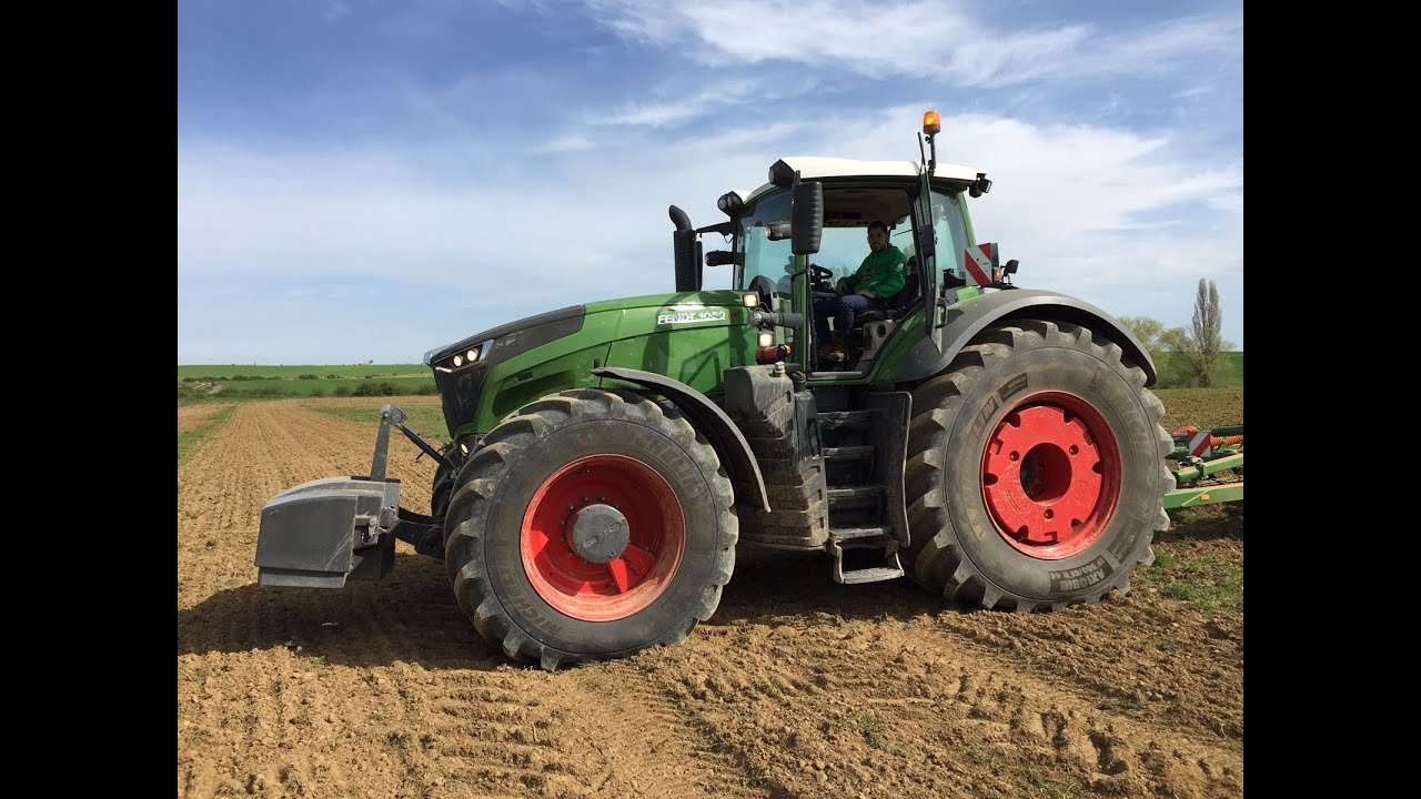 Demostración Fendt 1050 vario & Amazone Cenius 7003-2TX Super