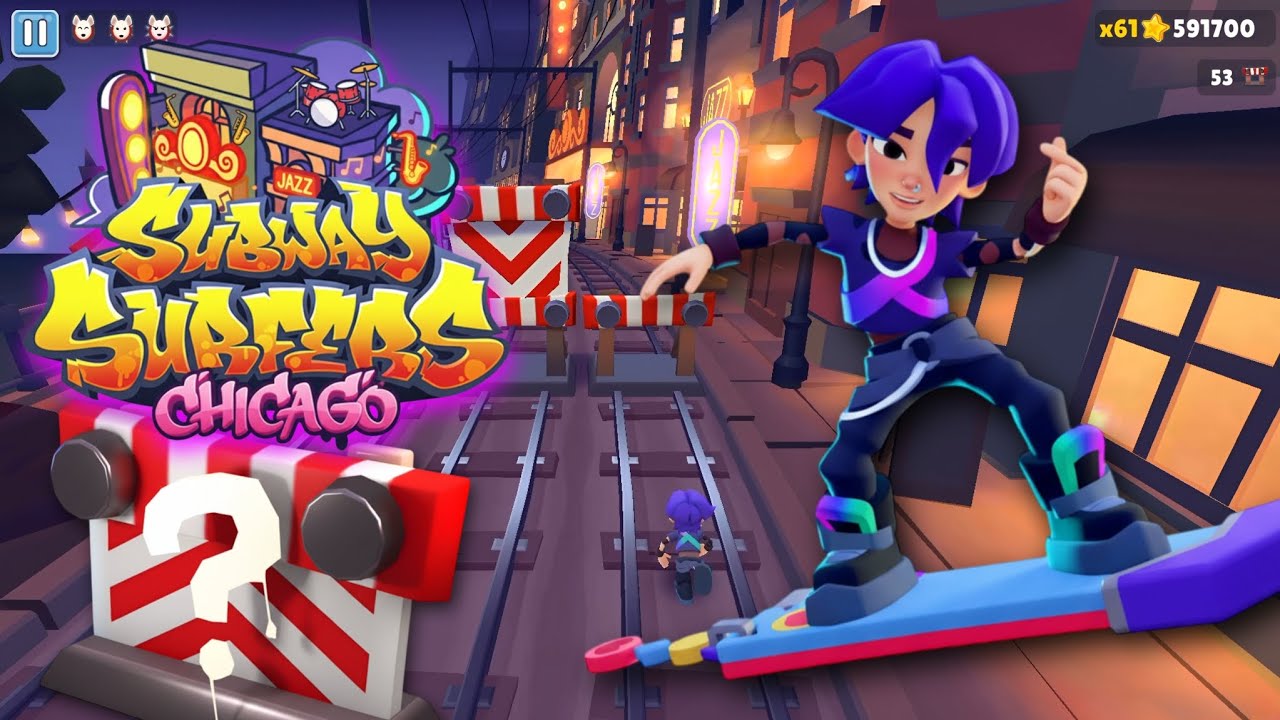 🎺 Subway Surfers Mystery Hurdles CHICAGO 2023 | Joo Won Gameplay! 🌆🎶