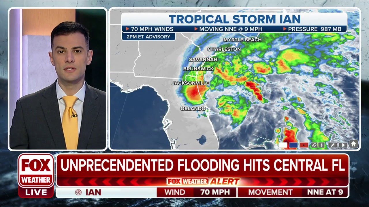 Ian Still A Tropical Storm, Expected To Restrengthen Into Category 1 Hurricane