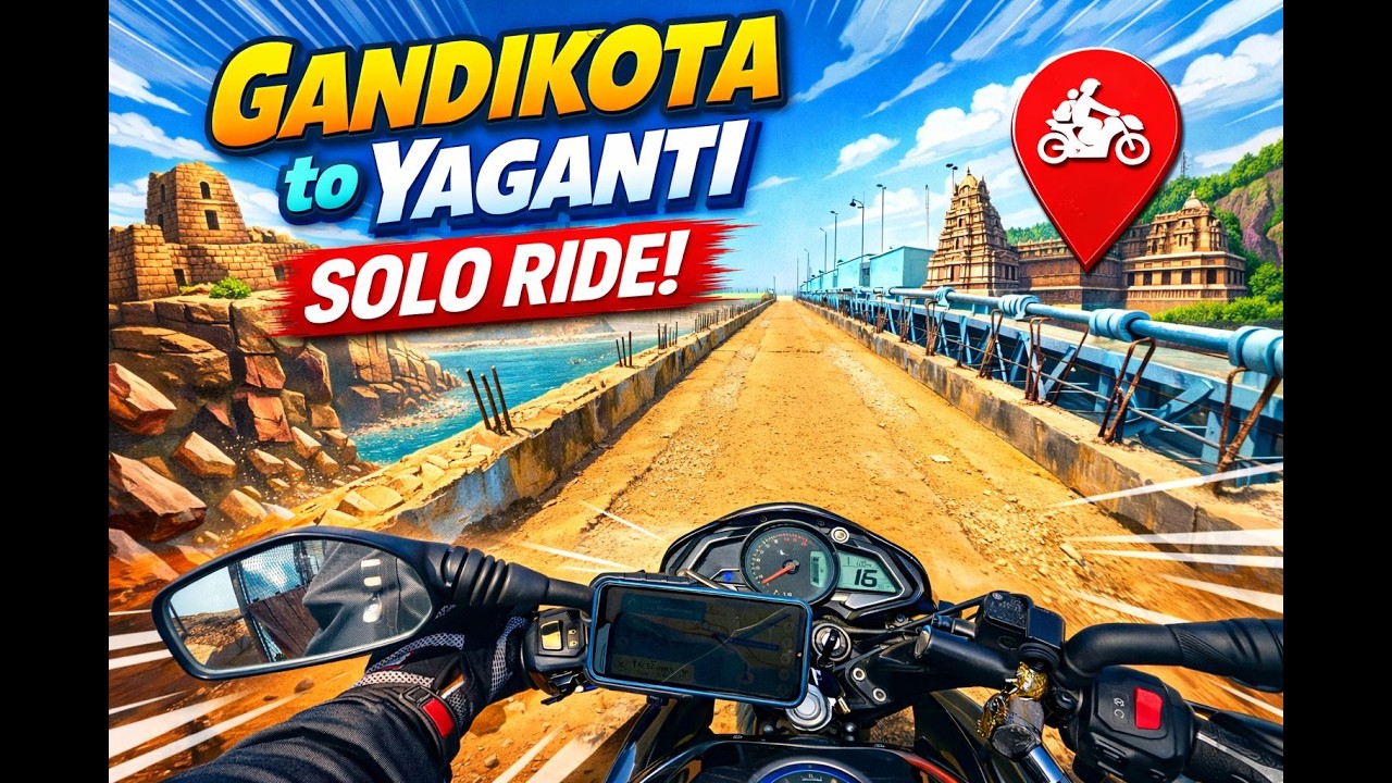 The ABSOLUTE BEST Way to Explore Gandikota and Yaganti on a Motorcycle | Day - 3 | Moto Vlog