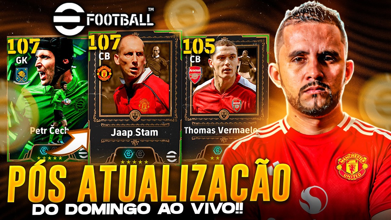 🚨 PÓS ATUALIZAÇÃO DO DOMINGO AO VIVO | PACK OPENING EM BUSCA DO STAM E MUITA JOGATINA | EFOOTBALL