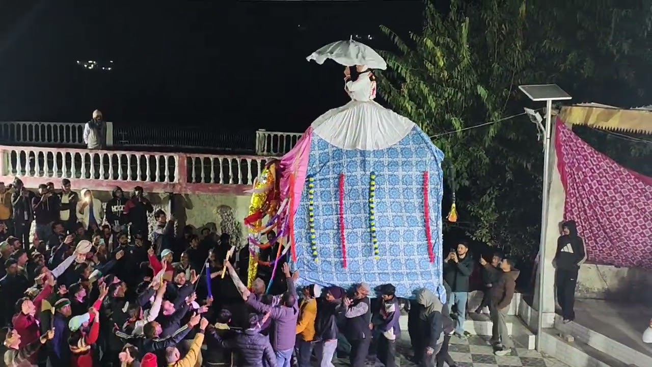 जौनसार बावर की संस्कृति हाथी नृत्य 🙏🏻 • बिजनू गांव 