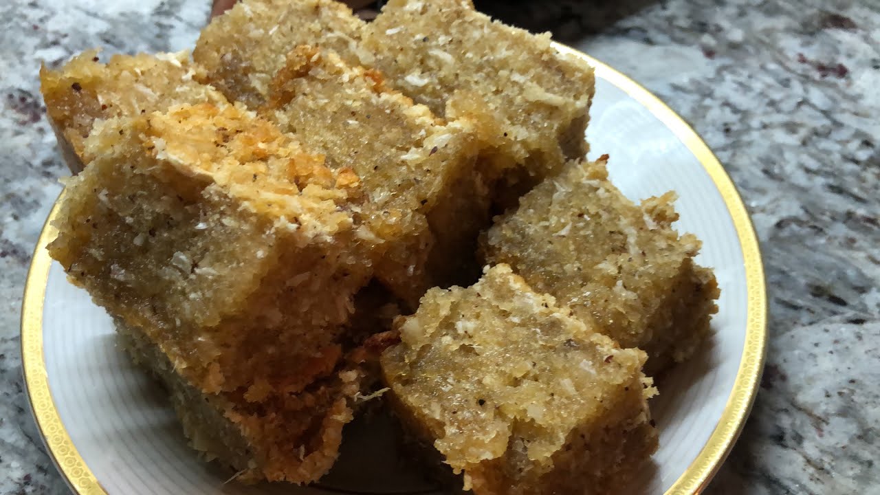 How to make Cassava Pone Guyanese Style🇬🇾
