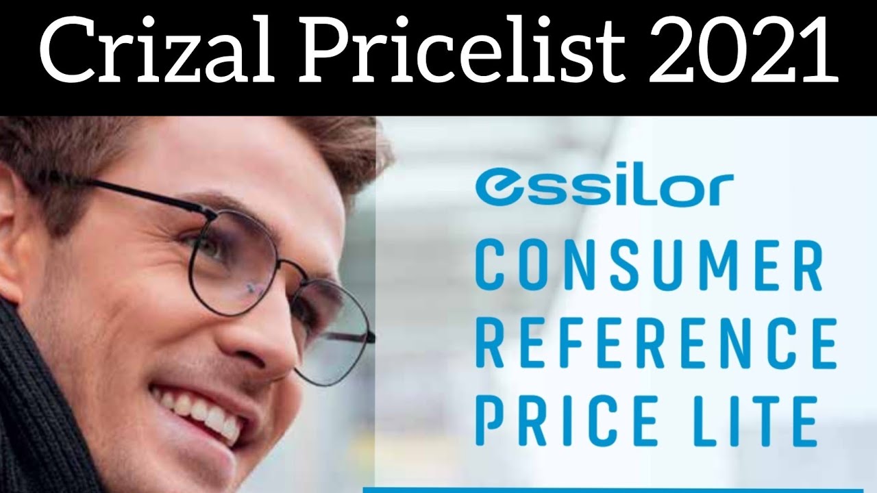 Crizal Lenses Price List 2021 India