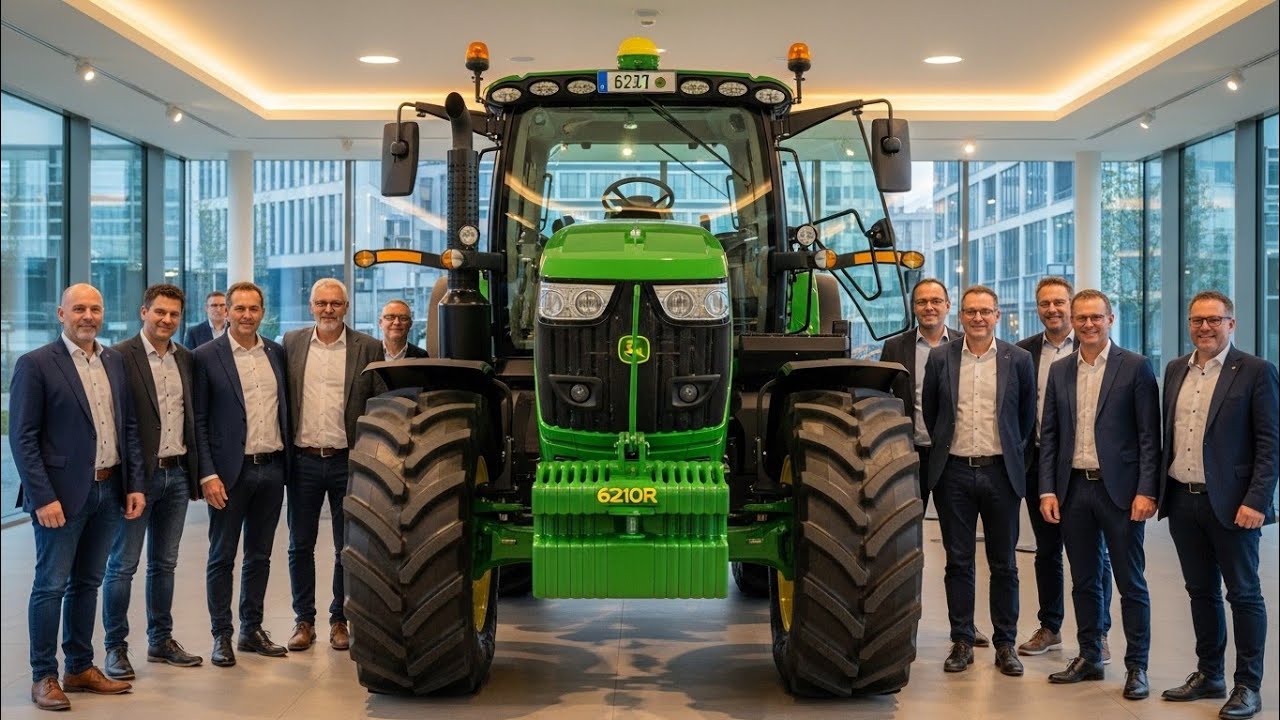 John Deere 6210R Tractor 2026 – Potenza premium, precisione e comfort