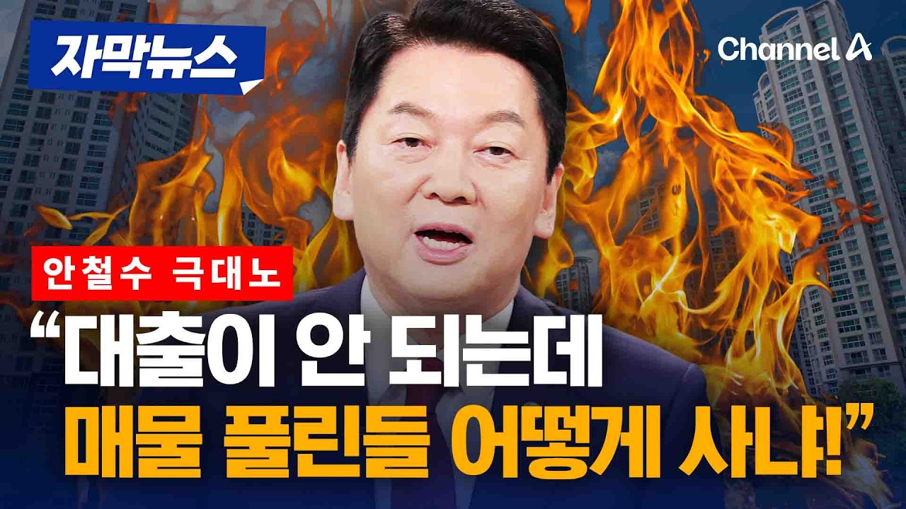 안철수 李대통령에 