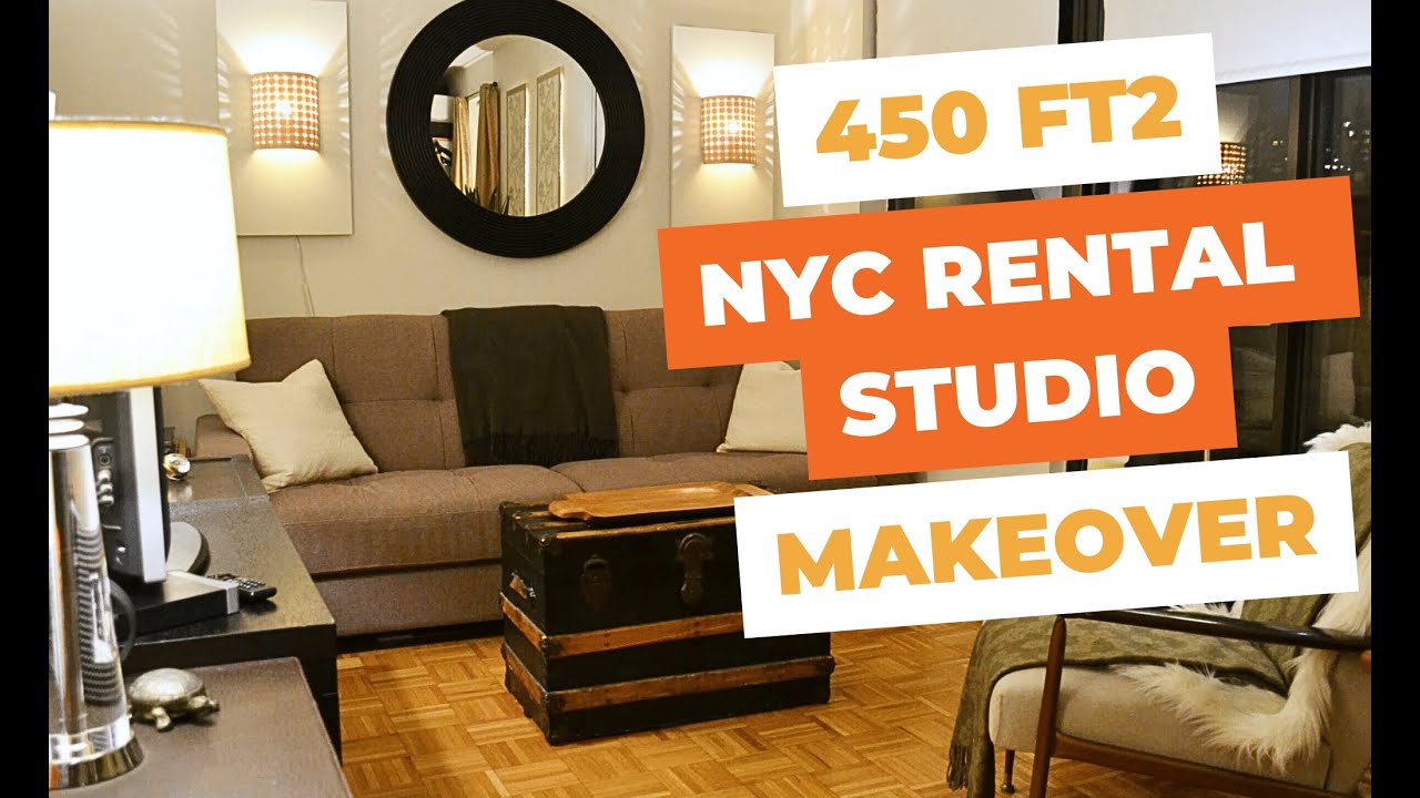 Small space living: NYC studio apartment makeover
