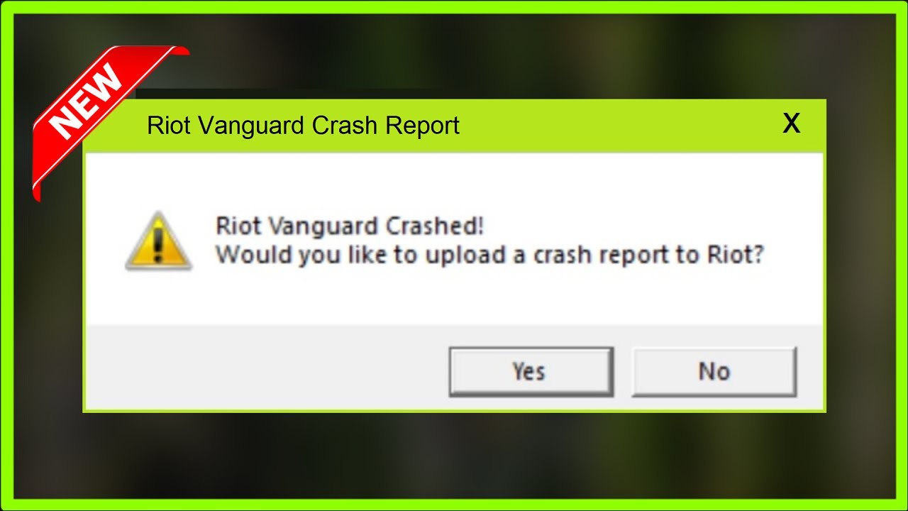 How To Fix Riot Vanguard Crashed - Riot Vanguard Crash Report - 2022 - Fix - Valorant Crash Report