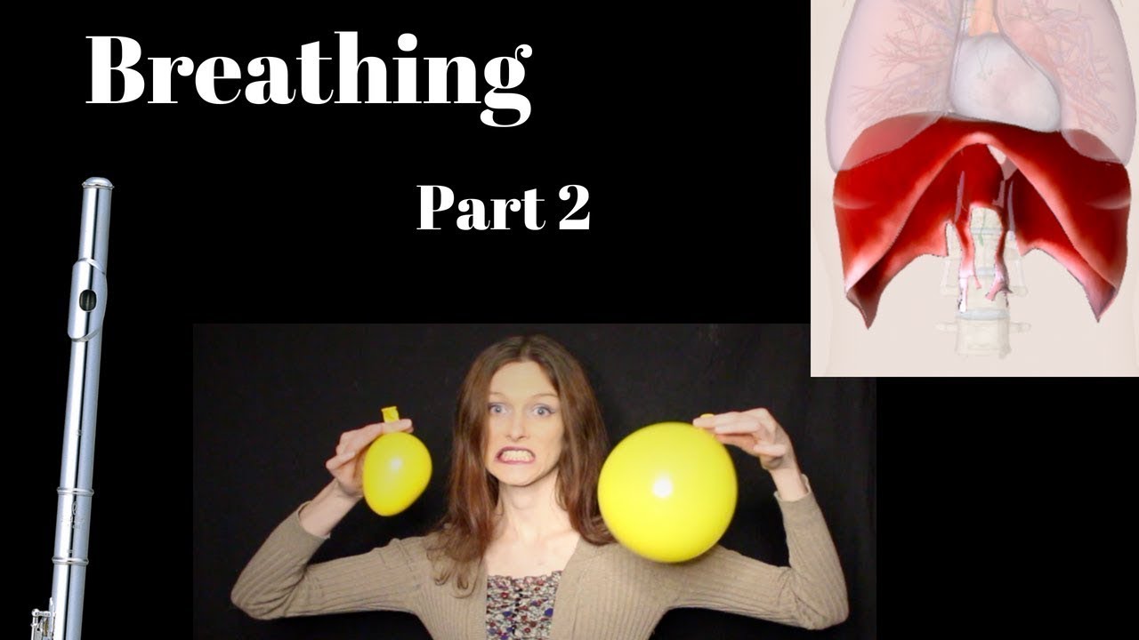 Diaphragm Breathing - Flute  Tutorial