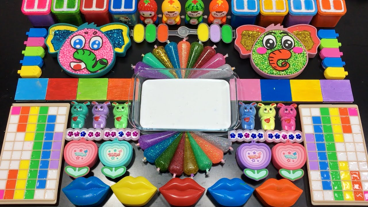 This Elephant Rainbow Slime Mixing Video Is Pure ASMR Satisfaction #1181