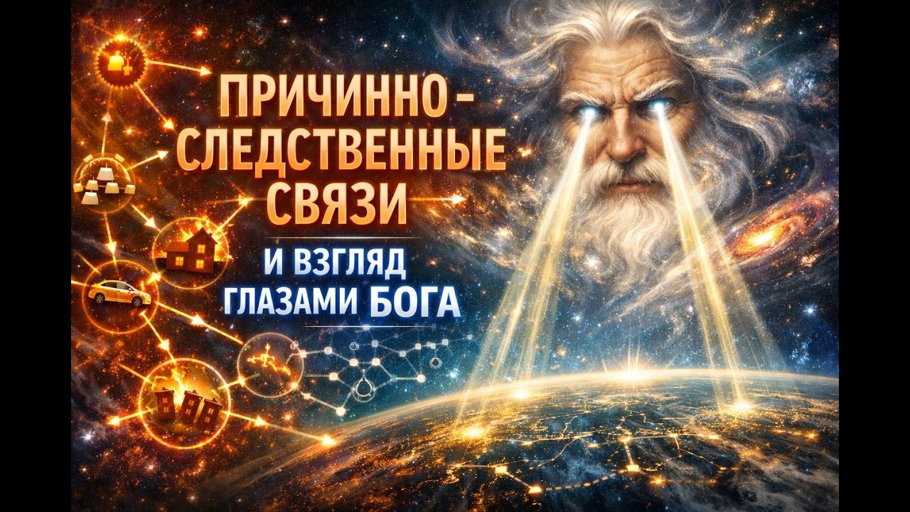 Причинно-следственные вязи и взгляд со стороны Бога. Законы Мироздания