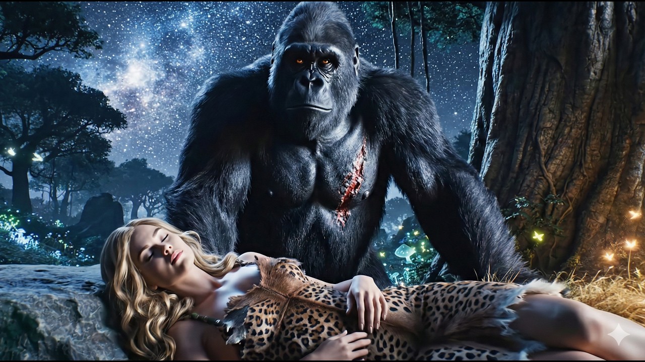 Life 6.2 Million Years Ago King Kong & The Beauty - Full Concept VEO 3 AI 4K