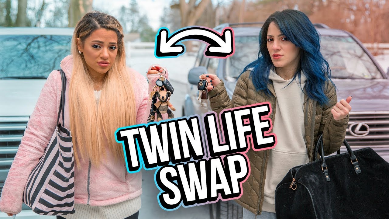 Opposite Twins Swap Lives for a Day!