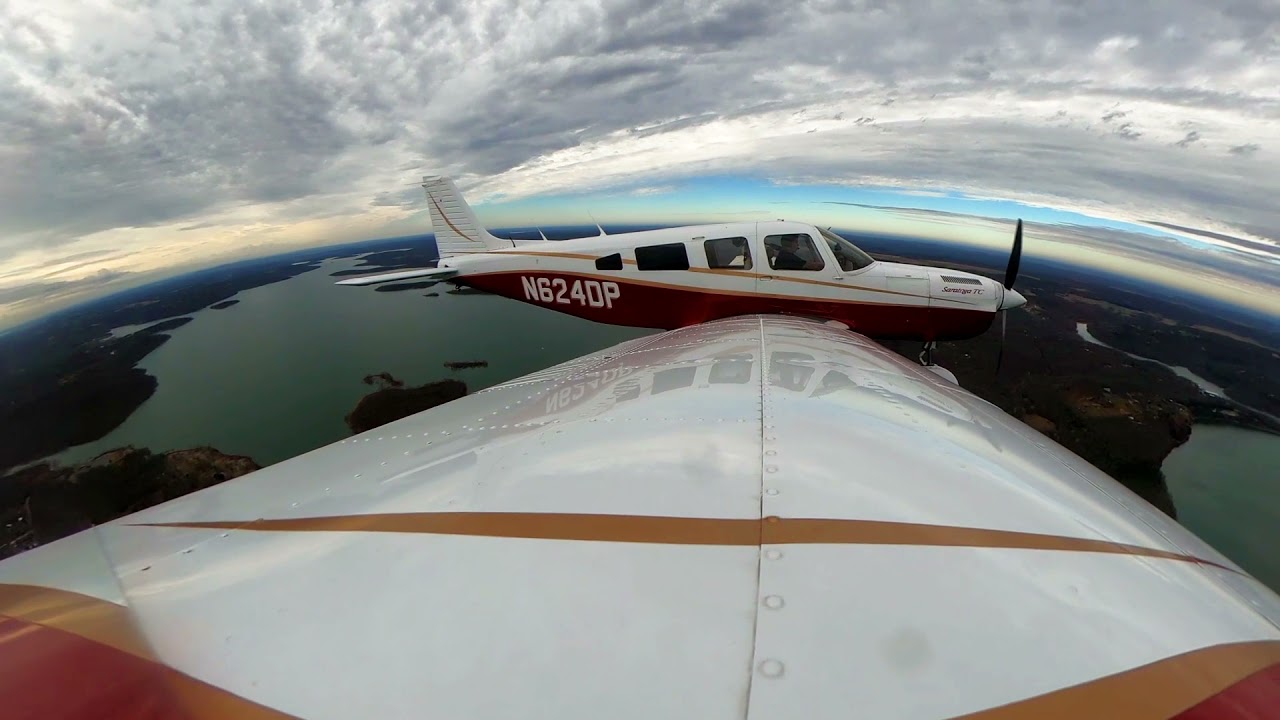 Wing Mount Test of GoPro Max from Snake Creek Wilderness (OK06) to Tahlequah, OK (TQH)