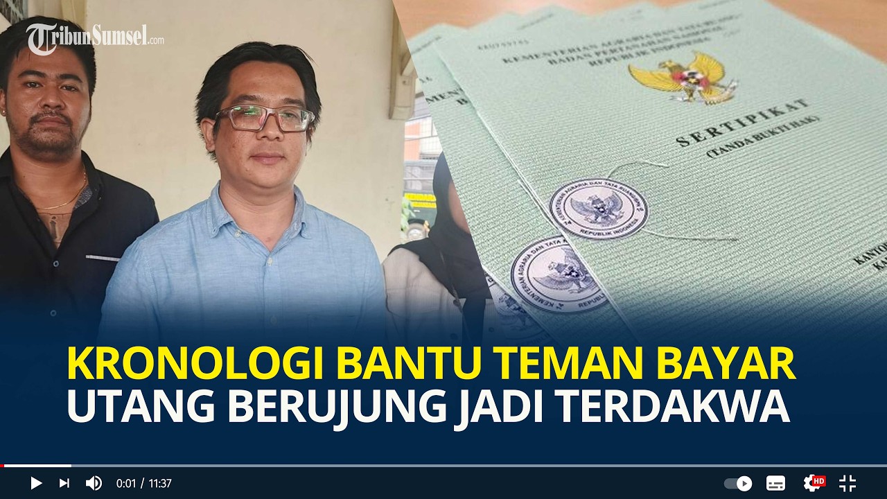 Kronologi Musa Bantu Teman Bayar Utang Berujung jadi Terdakwa, Berawal Pinjamkan Sertifikat Rumah