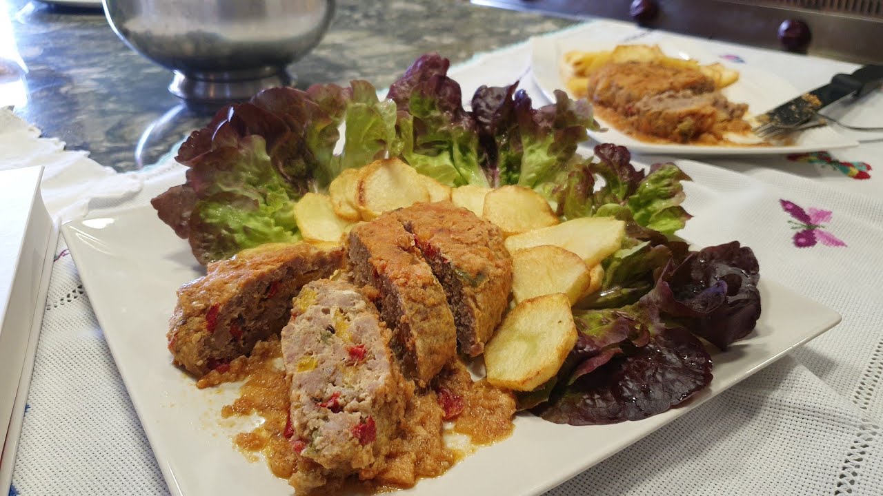 Rollo de carne picada güela Pepi
