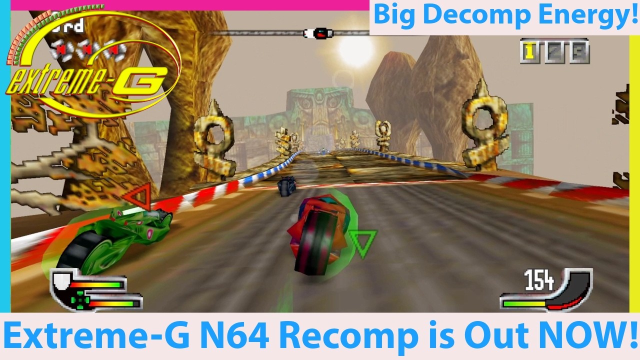 Extreme-G Recomp is Out NOW! More N64 Recomps!