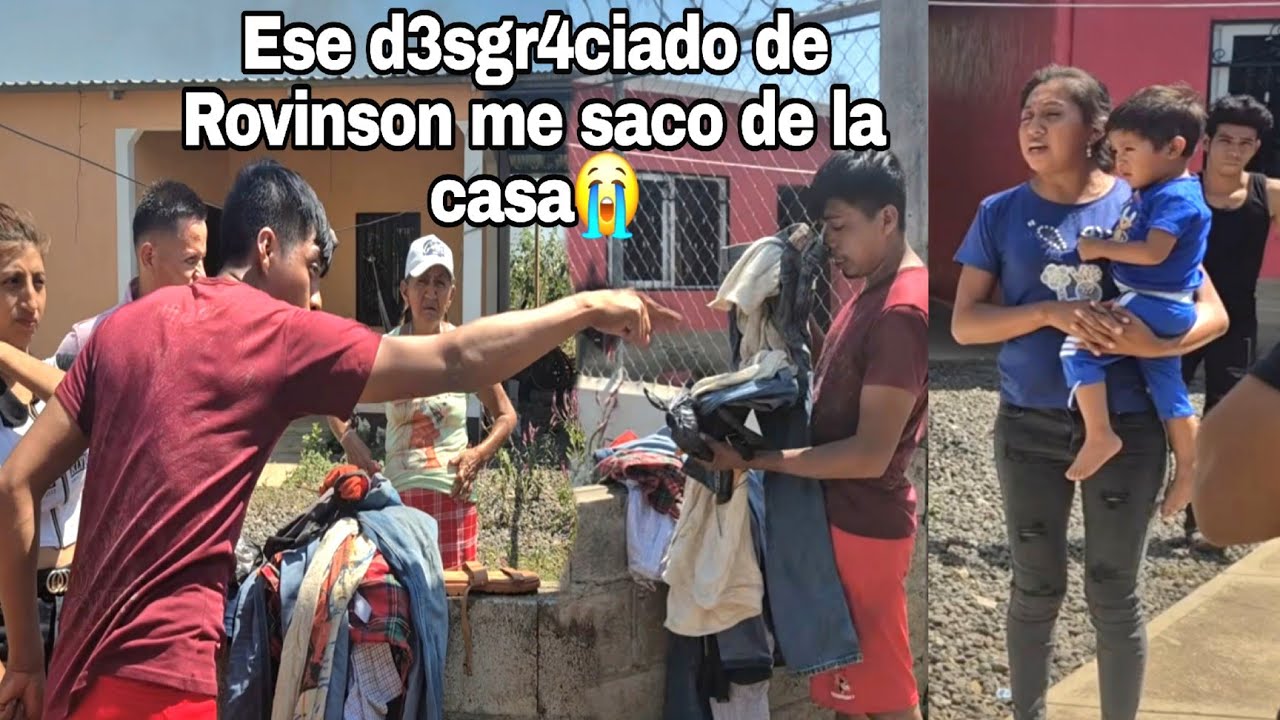 Rovinson le tiro toda la ropa a kelvin ala calle como si fuera un p3rro/Keyli No dijo mada