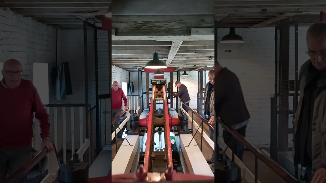 Crofton Beam Engines -  The Boulton & Watt 1812 Engine - And She's Off