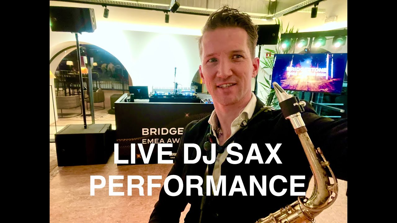 Live @ Bridgestone Awards Brussels 🎧🎷🎹🎶