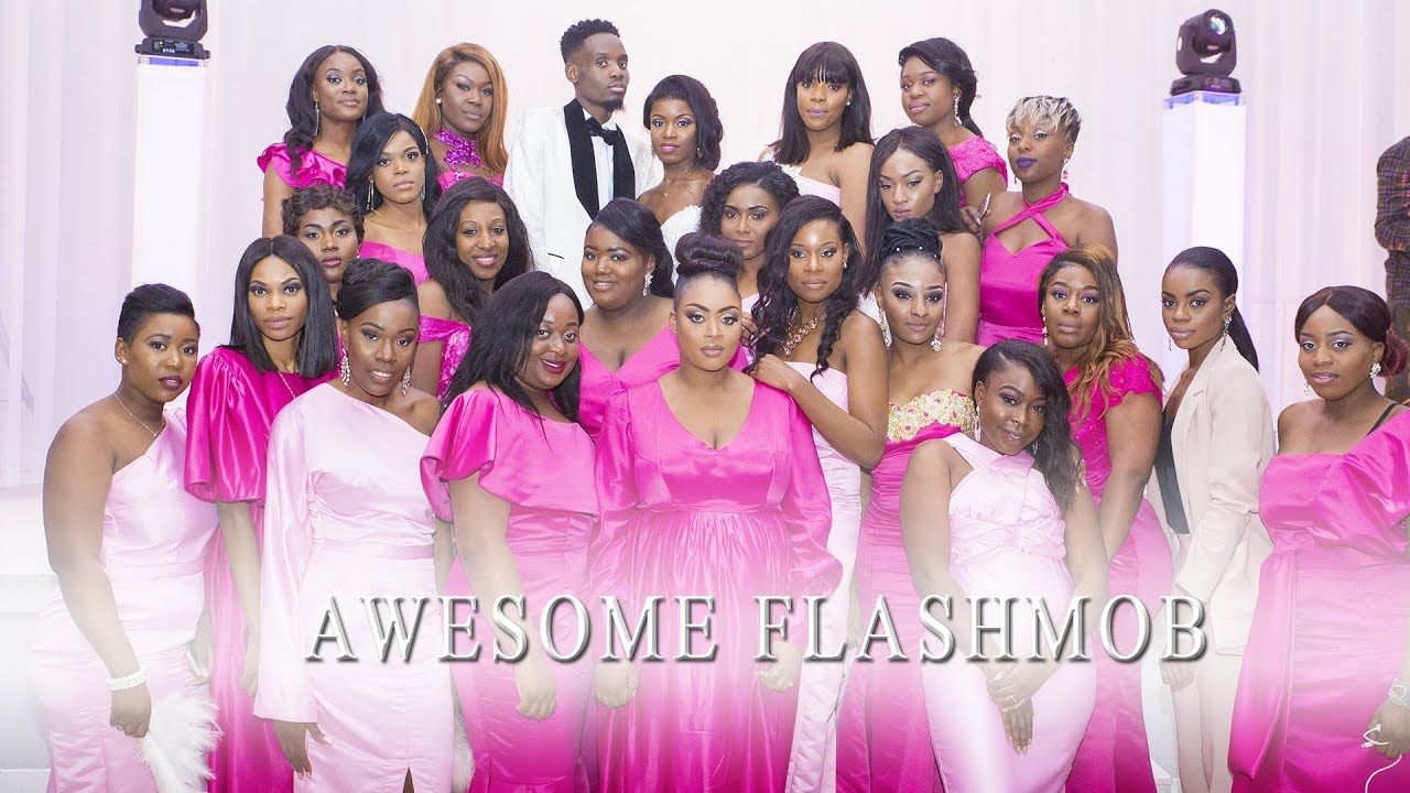 Flashmob Awesome Christa & Jackson's Wedding Voiliers 91