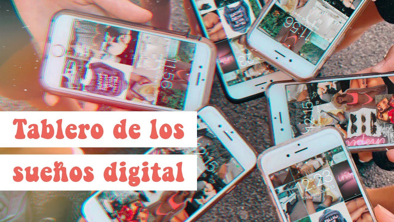 Cómo hacer tu propio tablero de los sueños para celular o computadora ¡TODO DIGITAL! // 📲
