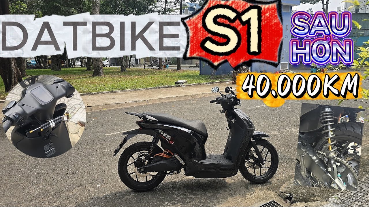 DATBIKE QUANTUM S1 SAU 40.000KM HƠN 1 NĂM CÀY CUỐC ???
