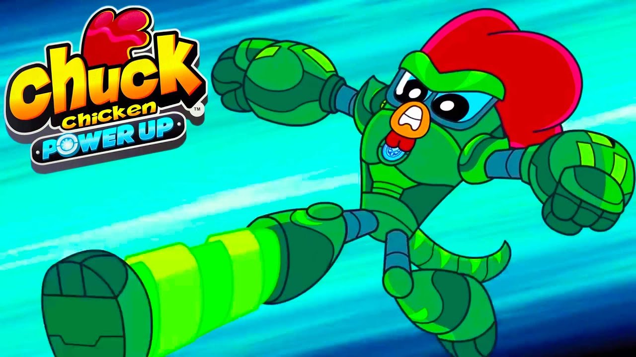Chuck Chicken 🐔 Power Up 🐍 Winding Snake All episodes in a row 💢 Superhero | Chuck Chicken Cartoons