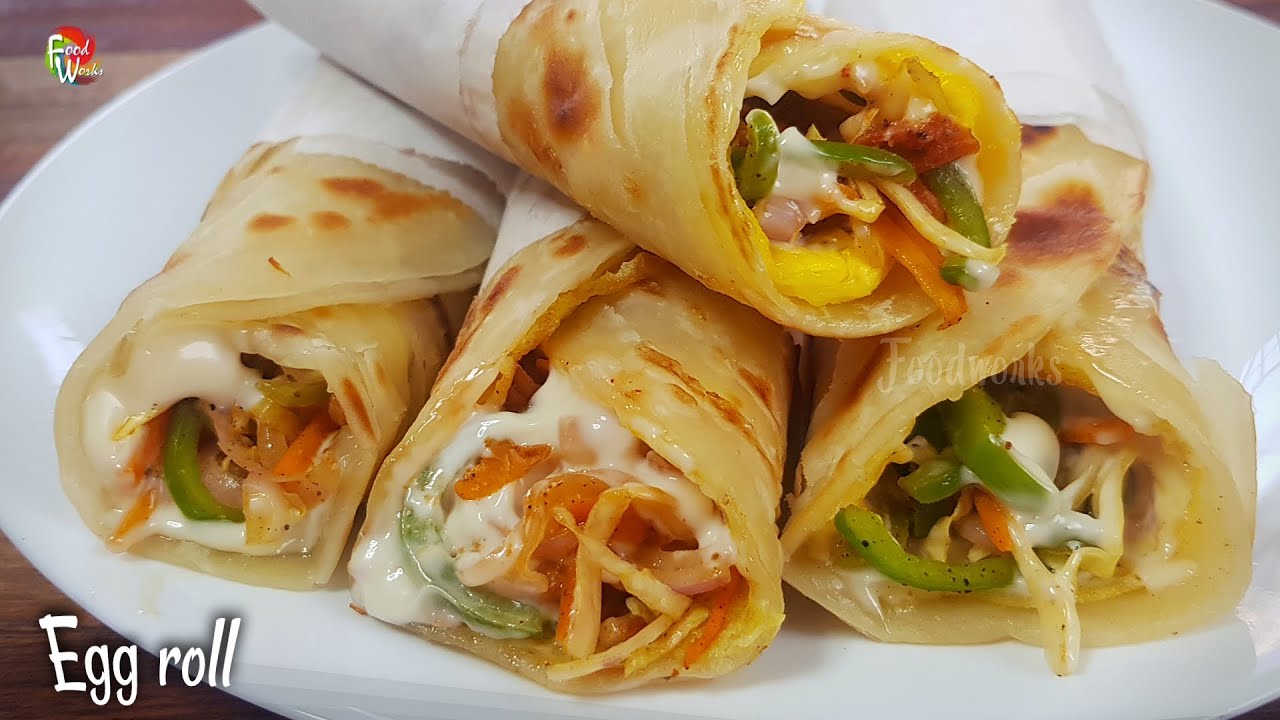 Kolkata style egg roll | Street style egg roll recipe | Kathi roll | Egg wrap | Foodworks | Frankie