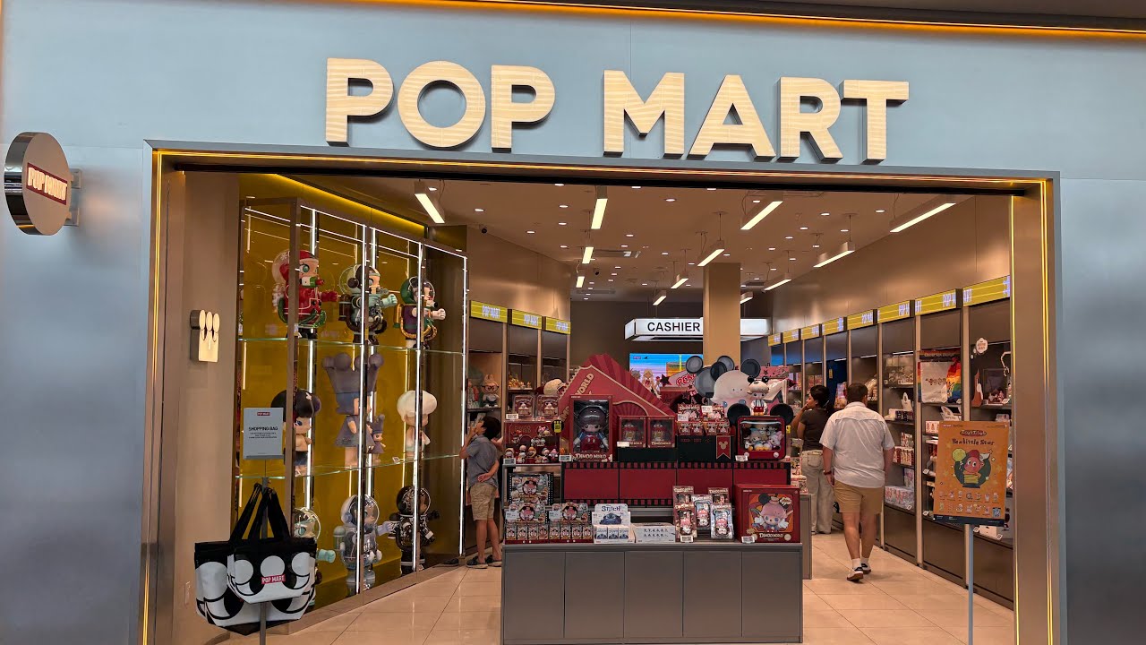 Newly Opened POP MART in Sugarland Texas First Colony Mall /shop with me #popmart #popmartus