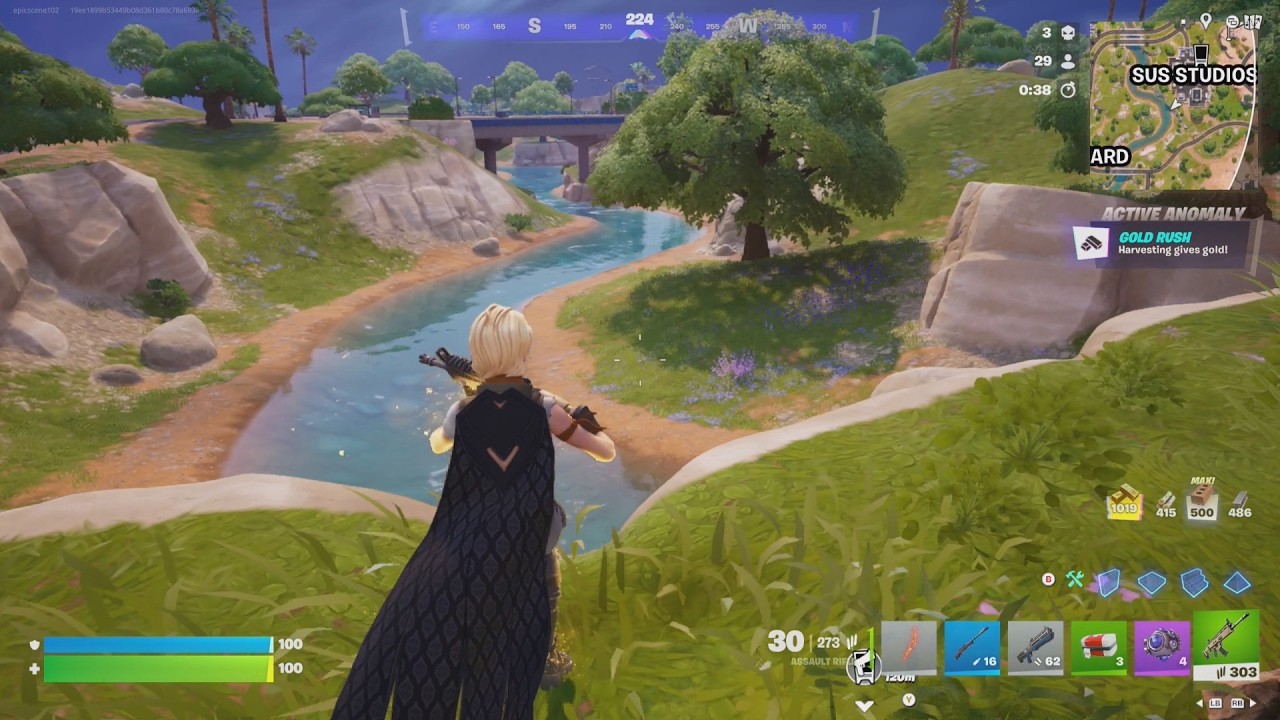 Fortnite gameplay videogames