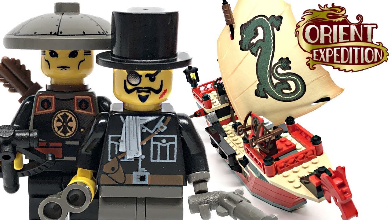 LEGO Orient Expedition Emperor's Ship review! 2003 set 7416!