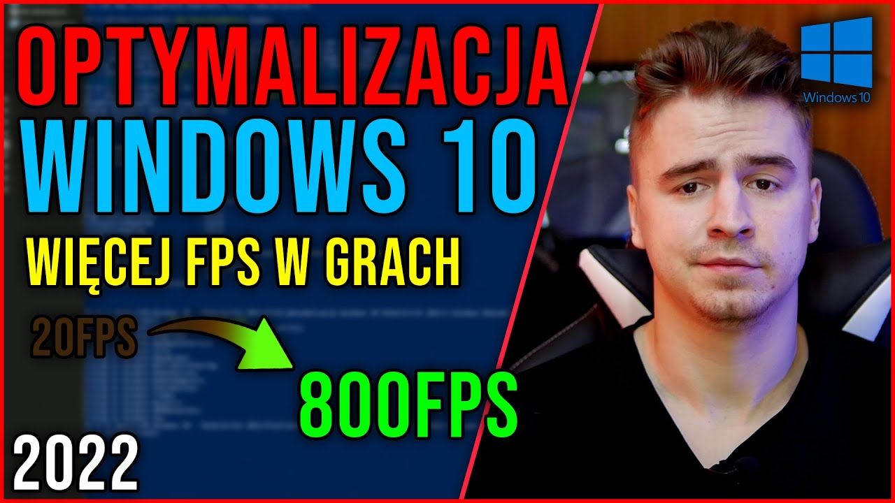 JAK MIEĆ WIĘCEJ FPS W GRACH NA WINDOWS 10 ?😲 Windows 10 Październik 🔥 2022 *nowy film w opisie*
