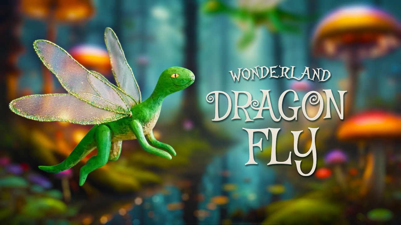 MAGICAL DIY Dragonfly Inspired by Alice in Wonderland!