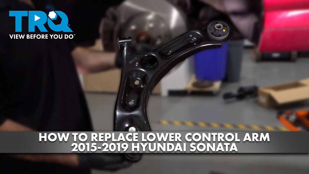 Как заменить нижний рычаг подвески Hyundai Sonata 2015-2019