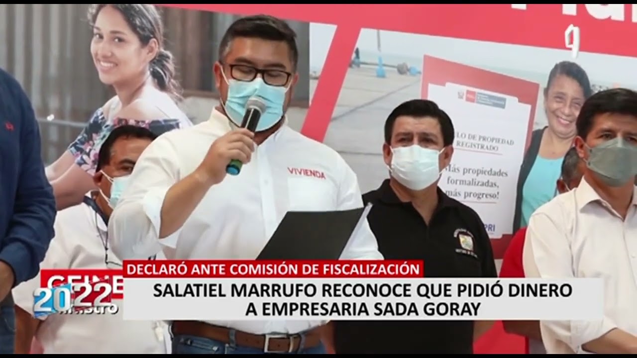 Salatiel Marrufo: Castillo pidi&oacute; S/2 millones para evitar que sus sobrinos vayan a prisi&oacute;n
