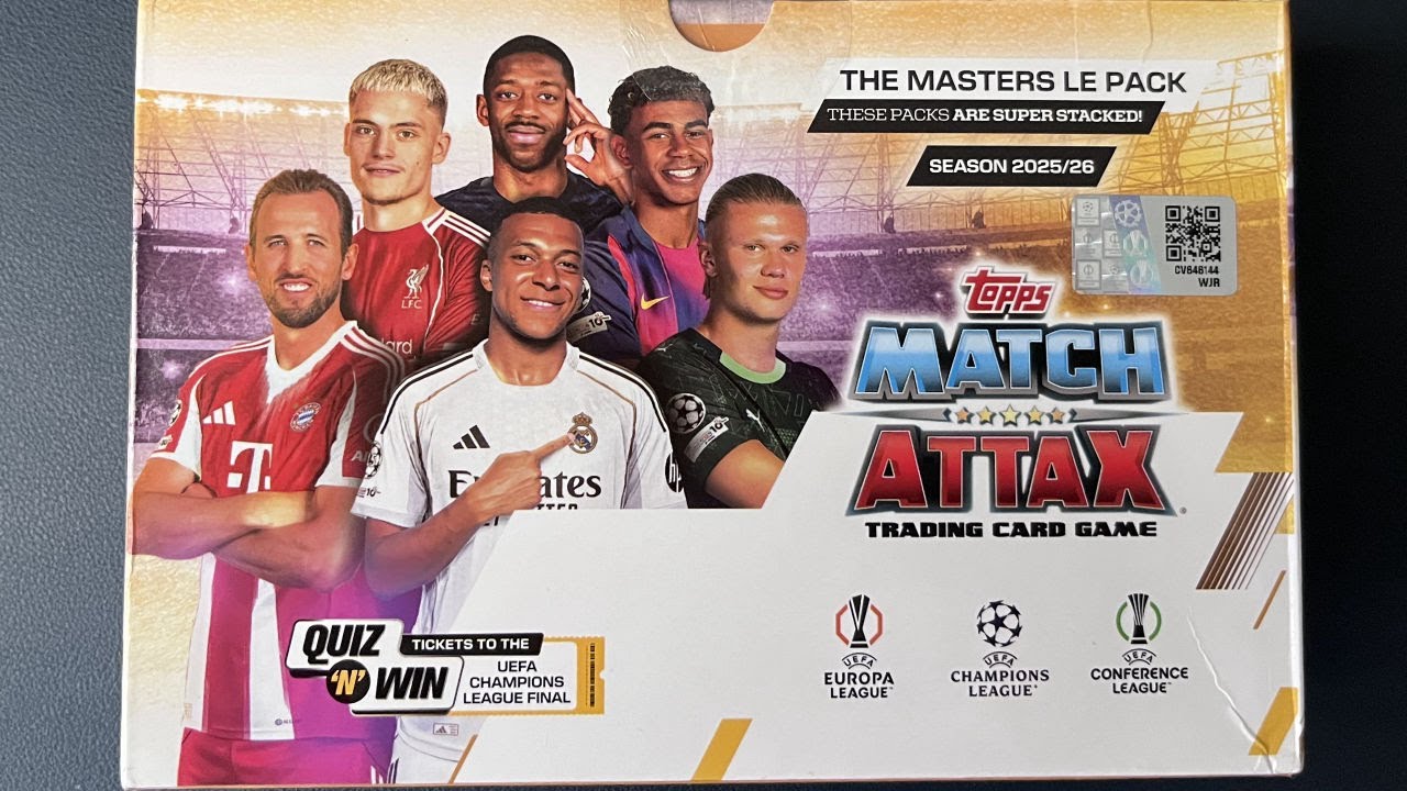*NEW* Match Attax The Masters LE pack ! First on youtube *INDIA* 