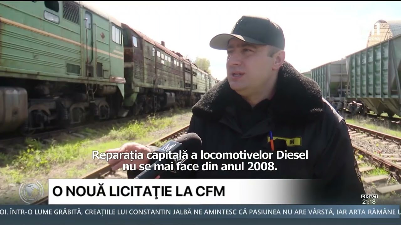 Calea Ferată din Moldova vinde echipamente vechi