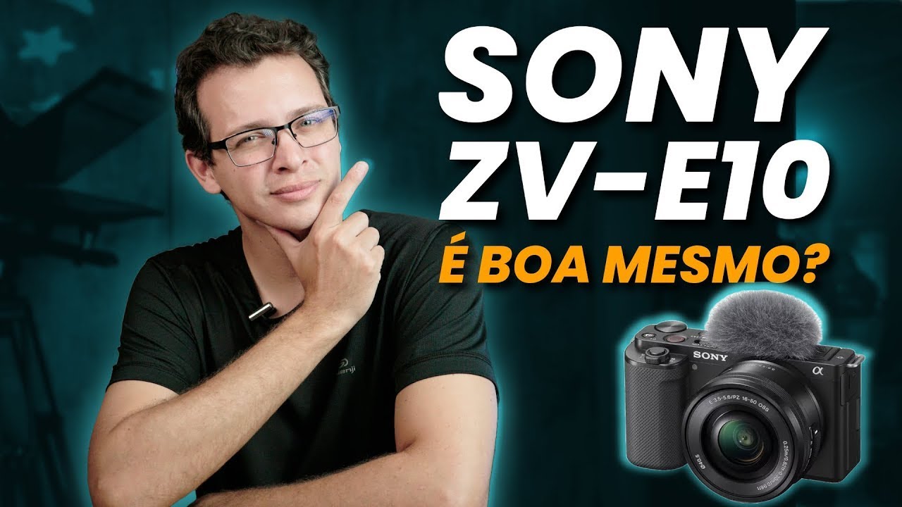 Unboxing e Review - Sony ZVE10 | ANÁLISE COMPLETA