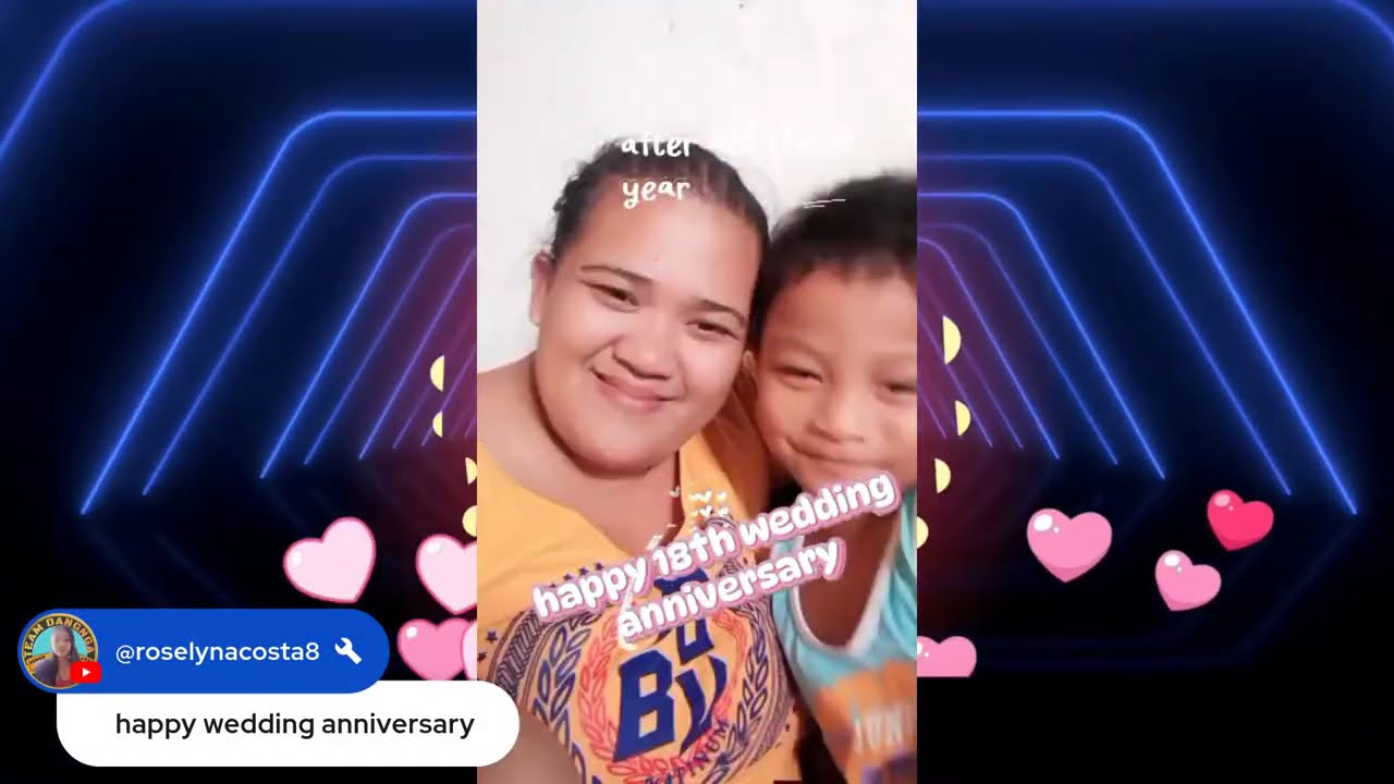 HAPPY 18TH WEDDING ANNIVERSARY