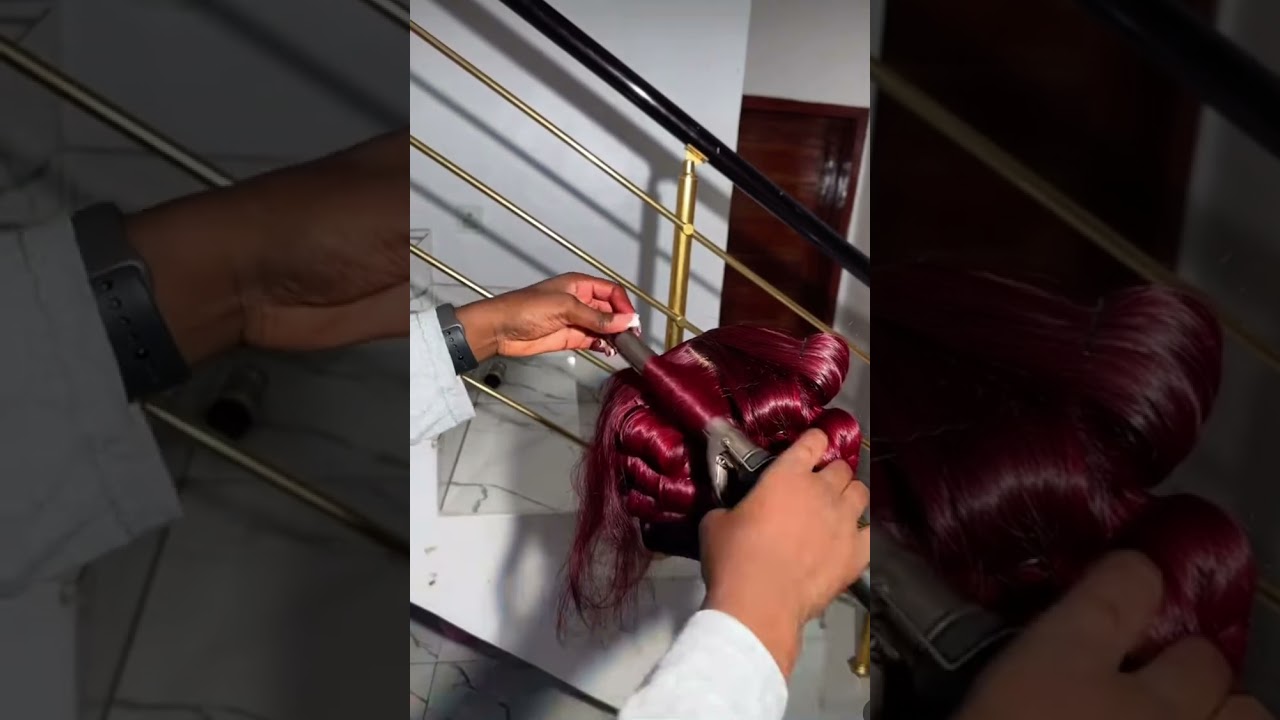How to get a bouncy curl #wigs #trending #curlyhair #hair