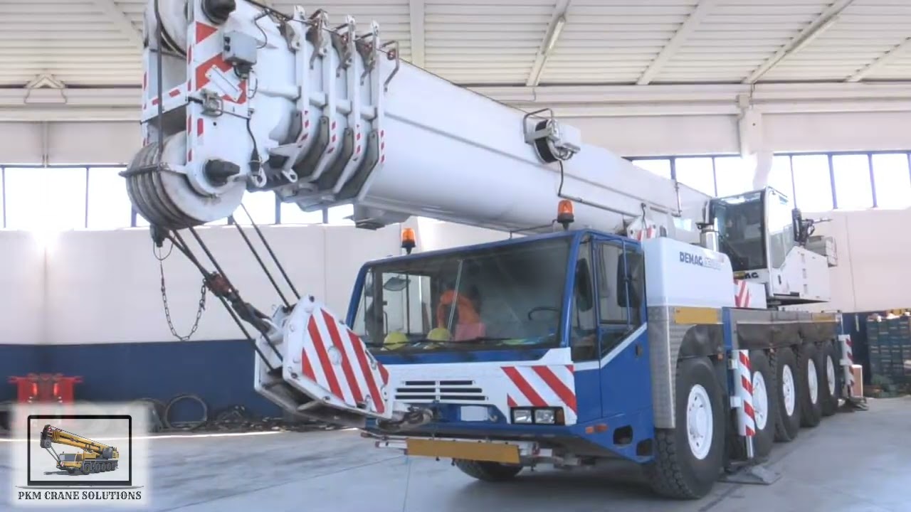 TEREX-DEMAG AC100 | PKM CRANE SOLUTIONS | 100 TON | Cranes Available for Hire Or Sale |